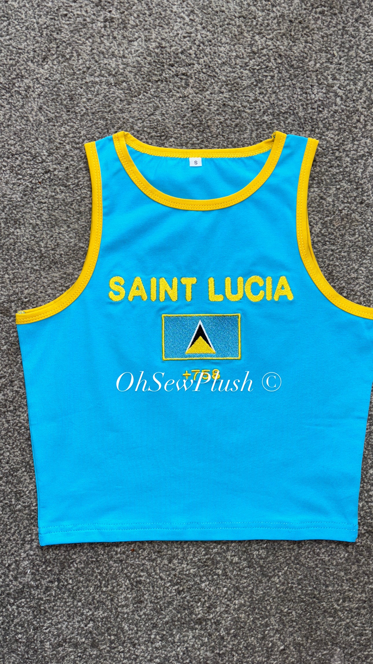 St Lucia Vest Top