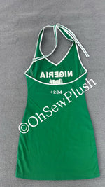 Load image into Gallery viewer, Nigeria Halter Dress
