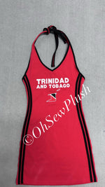 Load image into Gallery viewer, Trinidad &amp; Tobago Halter Dress
