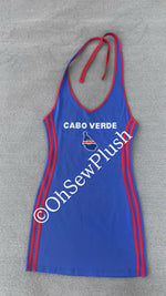 Load image into Gallery viewer, Cabo Verde Halter Dress
