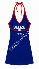 Load image into Gallery viewer, Belize Halter Dress
