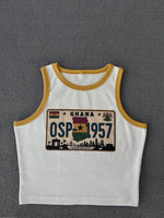 Load image into Gallery viewer, Ghana Licence Plate Tank
