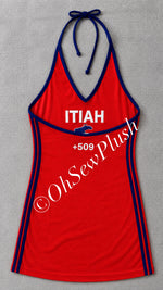 Load image into Gallery viewer, Haiti Halter Dress

