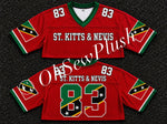 Load image into Gallery viewer, St Kitts &amp; Nevis Cropped Jersey
