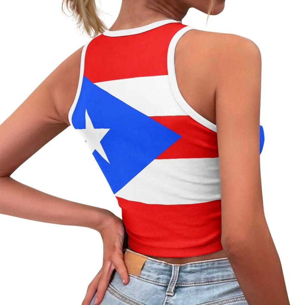 Puerto Rico Racer Top – OhSewPlush