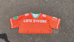 Load and play video in Gallery viewer, Cote D’ Ivoire Cropped Jersey
